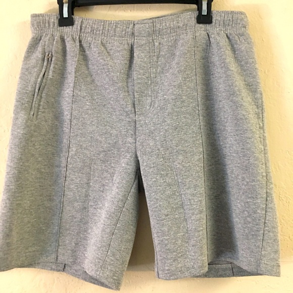Our Legacy Light Grey Scuba Shorts 100% Cotton Size  EU 48 Stretch - Picture 1 of 8